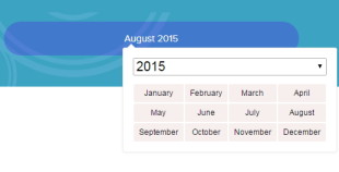 month-picker jQuery plugin